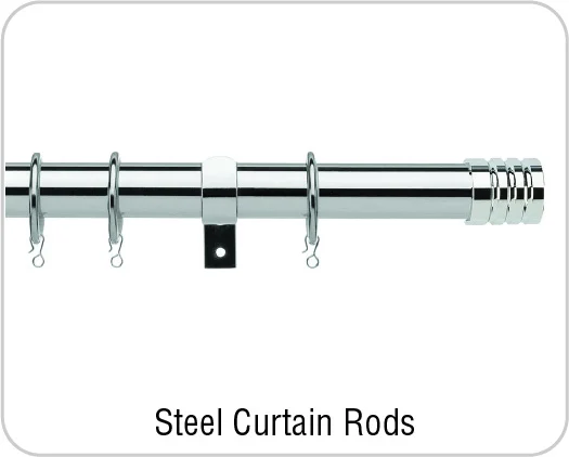 Steel Curtain Rods